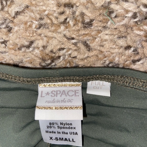 L Space army green bikini bottoms - Picture 3 of 3